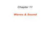 Chapter 11 Waves &amp; Sound