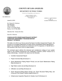 COUNTY OF LOS ANGELES DEPARTMENT OF PUBLIC WORKS www.ladpw.org
