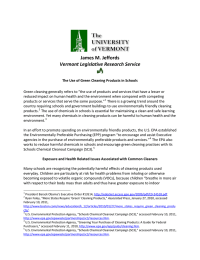   James M. Jeffords  Vermont Legislative Research Service 