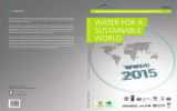 Water for a Report The United Nations World Water Development Report 2015