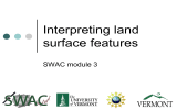 Interpreting land surface features SWAC module 3