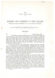 BANKING  AND  CURHENCY  TN  NEW ZEALAND BE PORT.