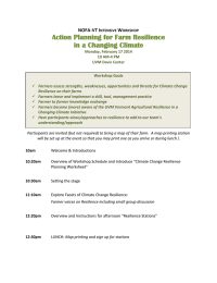 Action Planning for Farm Resilience in a Changing Climate  NOFA-VT