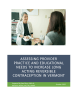 ASSESSING PROVIDER PRACTICE AND EDUCATIONAL NEEDS TO INCREASE LONG ACTING REVERSIBLE