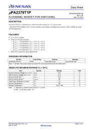 μ PA2379T1P  Data Sheet