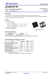 μ  PA2670T1R Data