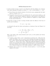 PHY321 Homework Set 8