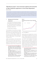 ‘Mordacious years’: socio-economic aspects and outcomes