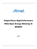 Single-Phase High-Performance Wide-Span Energy Metering IC M90E25 Version 1.1