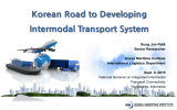 Korean Road to Developing Intermodal Transport System