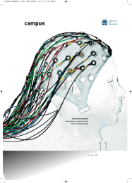 campus Campus_Magazin_11_2011_QX9_Layout 1  14.11.11  14:18  Seite 1 GLÄSERNE GEDANKEN