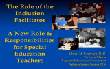 !  The Role of the Inclusion