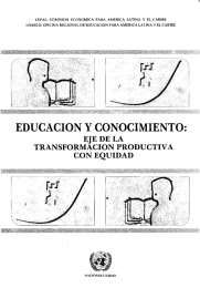 CEPAL: COMISION ECONOMICA PARA AMERICA LATINA Y EL CARIBE