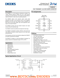 PAM2327 Description Pin Assignments