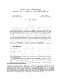 Ellipsis in wh-in-situ languages: deriving apparent sluicing in Hindi-Urdu and Uzbek ∗