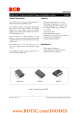 WIDE INPUT VOLTAGE RANGE, 150mA ULDO REGULATOR    ... Data Sheet General Description Features