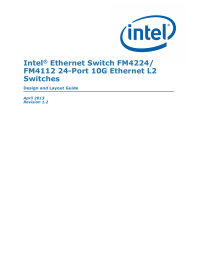 Ethernet Switch FM4224/ Intel  FM4112 24-Port 10G Ethernet L2