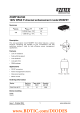 ZXMP10A16K 100V DPAK P-channel enhancement mode MOSFET Summary Description