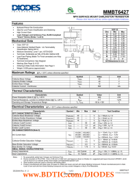 MMBT6427 Features