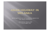 FIFTH MEETING OF THE WORKING GROUP ON THE ASIAN HIGHWAY BANGKOK, THAILAND