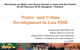 Water  and Urban Development in Lao PDR