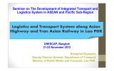 Seminar on The Development of Integrated Transport and
