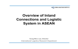 Overview of Inland Connections and Logistic System in ASEAN Sung