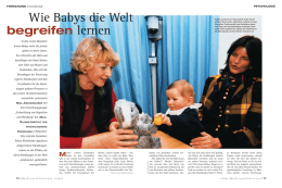 Wie Babys die Welt lernen begreifen