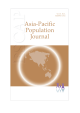 Asia-Pacific Population Journal Vol. 26, No.3,