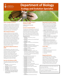 What is Ecology &amp; Evolution? How Do You Study Ecology &amp;
