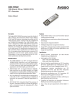 Data Sheet AFBR-709SMZ 10Gb Ethernet, 850 nm, 10GBASE-SR/SW, SFP+ Transceiver
