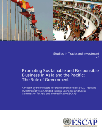 Promoting Sustainable and Responsible Business in Asia and the Pacific: