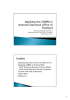 Statistical Business Process at NSO (As-Is) Applying GSBPM at Thailand NSO