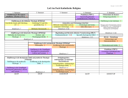 LaG im Fach Katholische Religion