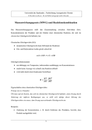 Universität des Saarlandes - Fachrichtung Anorganische Chemie