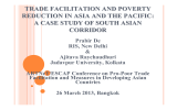 TRADE FACILITATION AND POVERTY REDUCTION IN ASIA AND THE PACIFIC: CORRIDOR