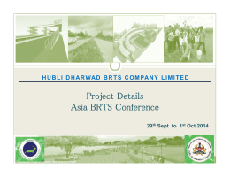 Project Details Asia BRTS Conference 29