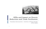 EPZs and Impact on Poverty Reduction and Trade Facilitation of Sri Lanka