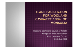 Wool and Cashmere Council of MNCCI Mongolian Wool Association Altai cashmere Co,Ltd