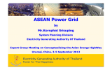 ASEAN Power Grid by Mr.Kornphat Srisuping