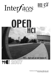 OPEN aces HCI HCI… but not as we know it