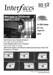 aces Welcome to Edinburgh and In this issue