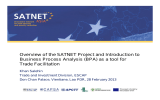 Overview of the SATNET Project and Introduction to Trade Facilitation