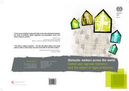 “A rich source of global comparative data on the vital... the scope of domestic worker legislation and populations across very
