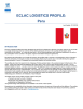 ECLAC LOGISTICS PROFILE: Peru INTRODUCTION