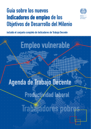 Trabajadores pobres Empleo vulnerable Población en edad de trabajar Agenda de Trabajo Decente