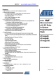 BDTIC ATMEL www.bdtic.com/ Features