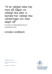 ”Vi är väldigt olika här men på något vis