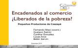 Encadenados al comercio ¿Liberados de la pobreza? Pequeños Productores de Caazapá