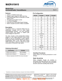 MADR-010410 Module Driver 6-bit Serial/Parallel, Transmit/Receive